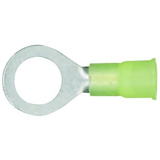 Ring Tongues 12-10 AWG 3/8 Stud Size Nylon-Insulated Yellow (50 per pack)