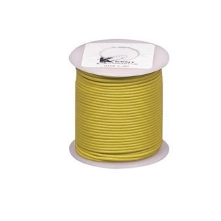 Plastic Covered Primary Wire-16 AWG Yellow 100' Length 10 Amps (Sold Individually)