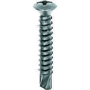 Phillips Oval Head Drill Point Screw (100 per pack)