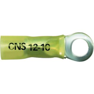 Ring Tongues 12-10 AWG 5/16 Stud Size Nylon-Insulated (50 per pack)