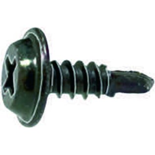 Phillips Washer Faced Drill Point Trim Screw - #8/M4.2 Diameter (100 per pack)