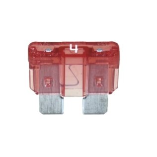 Autofuse-4 Amps (Pink) (5 per pack)