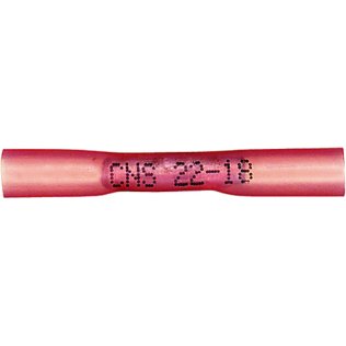 Butt Connector 20-18 AWG Red (50 per pack)