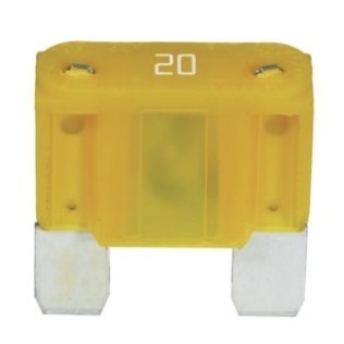 MAXI Fuse-20 Amps Yellow (2 per pack)