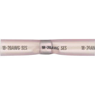 Butt Connector 20-18 AWG Red (25 per pack)
