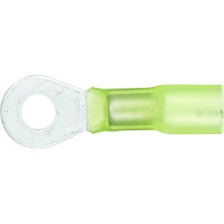 Ring Tongues 12-10 AWG 12-1/4 Stud Size Yellow (50 per pack)