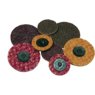 Abrasive Discs 2 Diameter Fine Grade Blue (50 per pack)