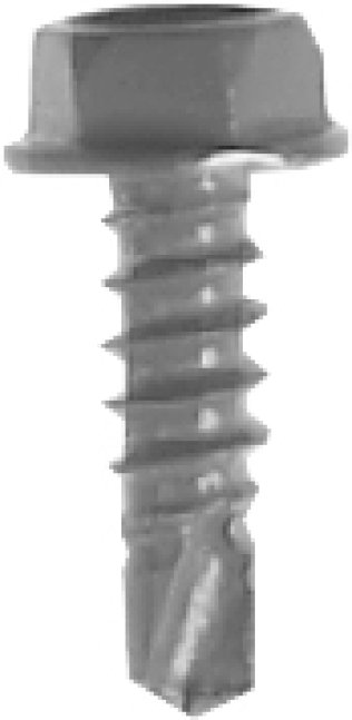 Hex Washer Head Drill Point Screw - #8 Diameter 1/2 Length (100 per pack)