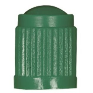 Tire Repair Tire Valve Cap Plastic Cap - GREEN (100 per pack)