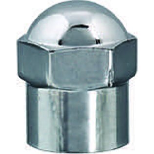 Kent Tire Repair Tire Valve Cap - Chromed Plastic (100 per pack)