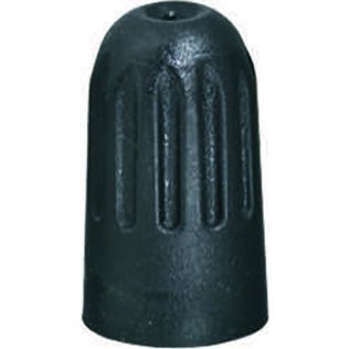 Kent Tire Repair Tire Valve Cap - Long-Skirted Black Plastic (100 per pack)