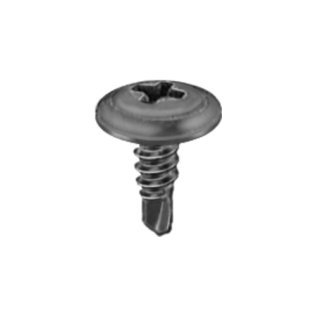 Phillips Washer Head Tapping Screw with Self-Drilling Point (100 per pack)