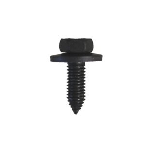 Metric Hex Head Body Bolt with 17mm Loose Washer and Starter Point (50 per pack)