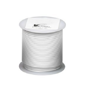 Cross Linked Primary Wire-18 AWG - White (Sold Individually)