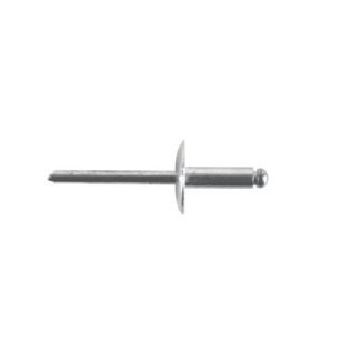 Pull Rivet Grip-Tite Aluminum/Aluminum Standard Flange (Dome Head) .188 - .375 Grip Range 3/16 Diameter (100 per pack)