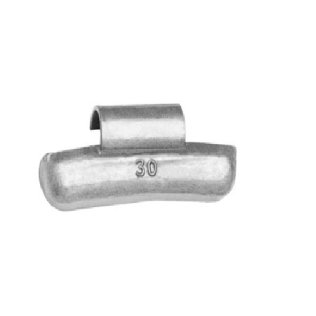 FN Series Polymer-Coated Lead Clip-on Wheel Weight - 20 g. (25 per pack)