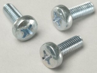 Metric Screw Phillips Pan Head (100 per bag)