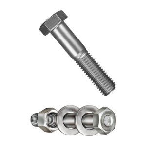 Hex Cap Screw Grade 5 Steel Zinc Finish 5/16-24 x 1-1/2 (100 per pack)