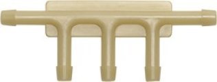 Hose and Tubing Connectors Five-Way Vacuum Connector Tee Manifold Vacuum, Distributor Amplifier and Sensor to Air Cleaner 3/16 " (Pack of 10)
