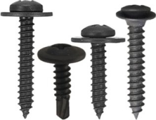 Phillips Trim Screw Assortment with Special Black Finish - 17 Items, 510 Pieces (Pack of 1)