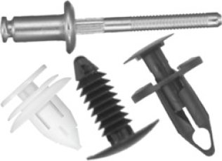 Chrysler Body Hardware Assortment - 145 Pieces, 17 Items (Pack of 1)