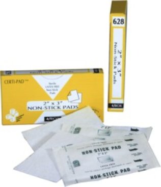 628 - Certi-Non-Stick Pads - 2" x 3" - 4/unit (Pack of 1)
