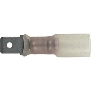 Female Disconnect-1/4" Tab Width , 22-18 AWG, Red (Pack of 50)