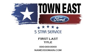 Town East Ford 5 Star Service
