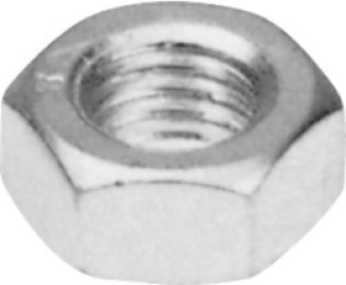 Hex Nut, Property Class 10, Zinc Finish, Alloy Steel, M16-2.0 (Pack of 20)