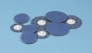 Speed Lok TR - Grinding Disc, 2" Diameter, Zirconium Grain, 24 Grit, Twist-On Arbor (Pack of 25)