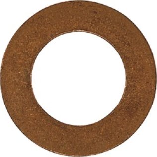 Copper Drain Plug Gasket and Sealing Ring, M16 ID x M22.5 OD, 1.6mm Thickness (Pack of 10)
