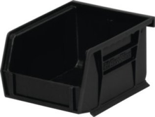 Akro-Mils® - AkroBin®, Black, 5-3/8" x 4-1/8" x 3" (Pack of 24)