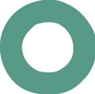 Air Conditioning O-Ring for GM/Ford, HNBR, Green (Pack of 10)