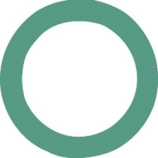 Air Conditioning O-Ring for Chrysler/Diesel Kiki/Ford/GM/Mitsubishi, HNBR, Green (Pack of 10)