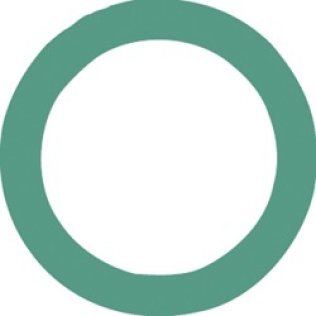 Air Conditioning O-Ring for Chrysler/GM/Nissan, HNBR, Green (Pack of 10)