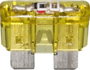 ATO/ATC Smart Glow Fuse with LED Indicator, 20 Amps, Yellow (Pack of 5)