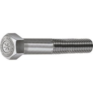 Tuff-Torq® - Hex Cap Screw, Grade 8, Alloy Steel, Zinc Finish, Coarse Thread, 9/32" Head Height, 9/16" Across Flats, 3/8-16 x 1-1/2" (Pack of 50)