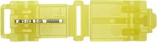 Self-Stripping T-Tap Female Quick Slide Connector, Fully Insulated, 12 AWG, 1/4" Tab Width (Pack of 25)