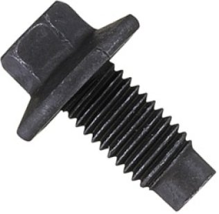 Rubber Face Drain Plug with Gasket for Ford, M12-1.75 Thread, 13mm Hex (Pack of 2)