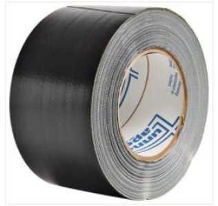 Tunnel Tape Black 3" x 40 Yards