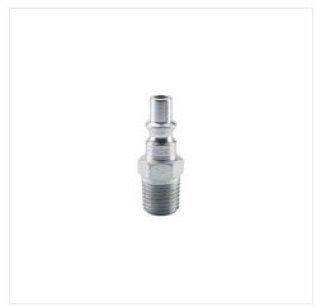 Parker Quick Coupling - 50 Series Nipple, Steel, ARO 210, 300PSI, Male NPTF, 1/4" Body Size, 1/4-18 Thread Size (Pack of 1)