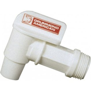 Drummond™ - Plastic Drum Faucet, Drip-Free, 3/4" (Pack of 1)
