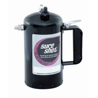 Sure Shot Air Pressurized Sprayer, Steel, Black, 200PSI Maximum Pressure, 32fl.oz (Pack of 1)