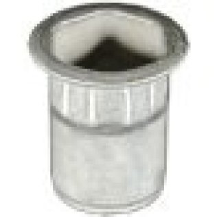 Specialty Insert for Cadillac XLR/Chevrolet Corvette 1997+, Tin-Zinc, M8-1.25 Thread Size, 17mm Head, 12.4mm Hex Size (Pack of 10)