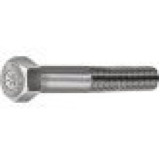 Tuff-Torq® - Hex Cap Screw, Grade 8, Alloy Steel, Zinc Finish, Coarse Thread, 15/64" Head Height, 1/2" Across Flats, 5/16-18 x 3/4" (Pack of 100)