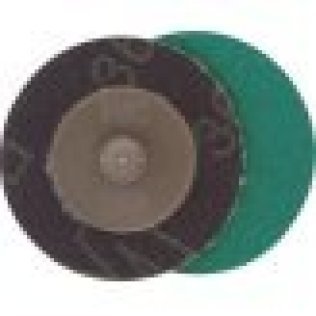 3M™ - Green Corps Roloc Grinding Disc for Fast Cutting, Long Life, Aluminum Oxide Grain, Twist-On Arbor, 80 Grit, 2" Diameter (Pack of 10)