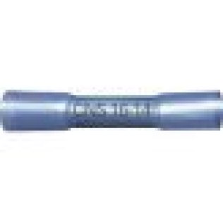 Butt Connector, Insulated, 16 to 14 AWG, Blue (Pack of 50)