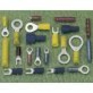 Solderless Terminals Pre Insulated Assortment, 22 Items, 825 Pieces (Pack of 1)