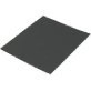 Wet/Dry Sandpaper, Silicon Carbide Grain, 500 Grit, 9" Width, 11" Length (Pack of 25)