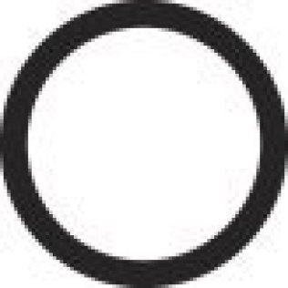 Industrial O-Ring, Nitrile, Black, 21mm ID x 2.5mm Thickness (Pack of 50)